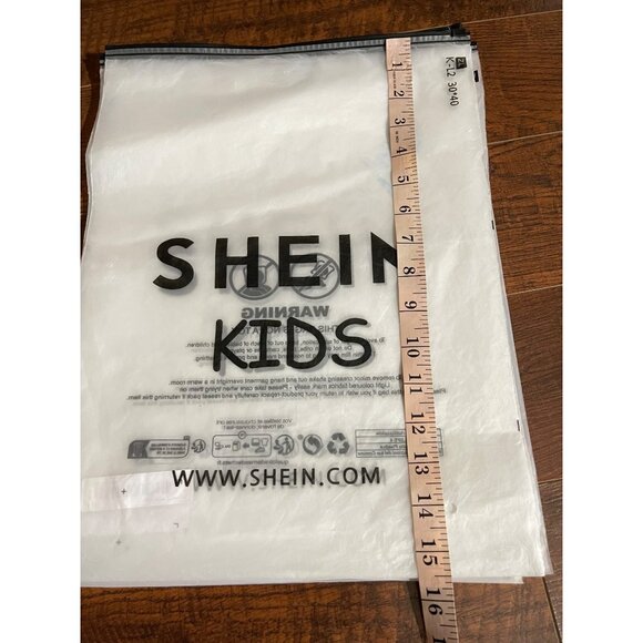 28~Shein Kids Reusable Ziplock Plastic Bag Assorted Sizes For Storage & Organize - Picture 9 of 10